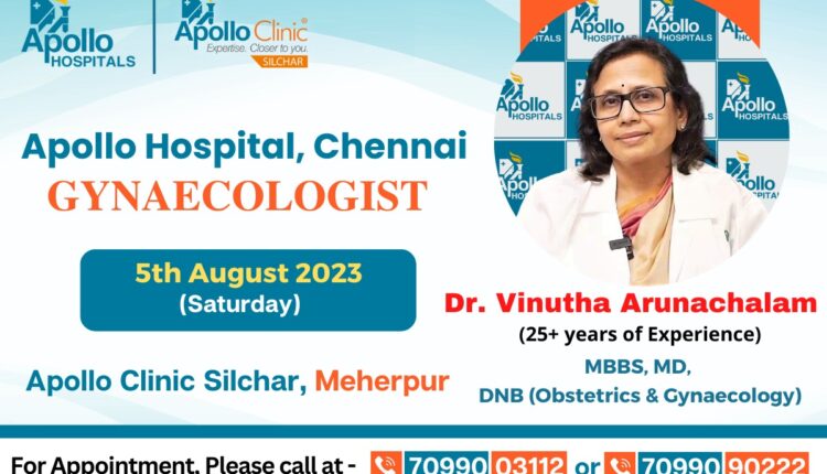 Apollo Chennai's Senior Obstetrician-gynaecologist Dr Vinutha ...